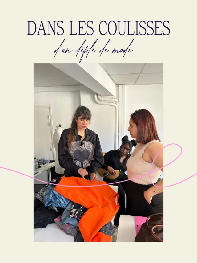 📸 Dans les coulisses d’un défilé de mode 🎬

Nos étudiants de 2ème année en Bachelor Marketing du Luxe préparent un défilé unique sur le thème de l’upcycling ♻️ Chaque pièce a été imaginée et transformée à partir de vêtements ou de matériaux récupérés.

Un travail de plusieurs semaines mêlant réflexion marketing, sensibilité artistique et engagement environnemental 🌱

Un immense merci à @moiracristescu pour son accompagnement, ses conseils et son expertise dans la création et le montage des pièces 🙏 Ainsi que nos étudiants pour leur investissement 👏🏼

📸 Jade Charuau 

👉 Restez connectés, le défilé approche…

#défilédemode #mode #fashion #fashionista #fashionstyle#fashionshow2025 #upcycling #projetétudiant #marketingduluxe #moderesponsable #recyclage #design #zerodechet #slowfashion #deco #ecoresponsable #recycle #sustainable #recycling