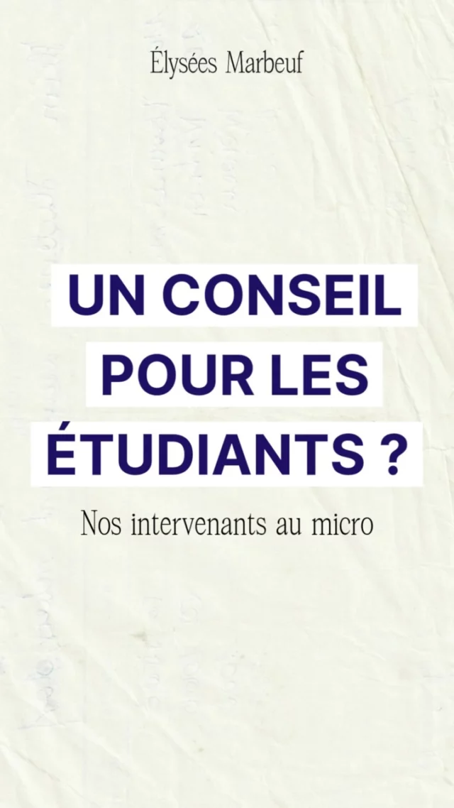 🎤 Conseil du jour pour les futurs étudiants en mode !

Nos intervenants vous partage leurs tips pour réussir dans le monde de la mode 👇

👗Plongez dans l’histoire des grandes maisons pour comprendre les savoir-faire traditionnels
🧠 Inspirez-vous : expositions, benchmarks, veille constante
🌍 Soyez inclusif·ves

Des pistes essentielles pour évoluer dans un secteur en pleine transformation. ✨

🙏 Un grand merci à nos intervenants pour leurs conseils précieux 

#mode #formationmode #futureoffashion #stylisme #modeethique #savoirfairefrançais #fashioneducation #fashion #developpementdurable #modedesigner #modelife #modestfashion #étudiant #interviewtips #elyseesmarbeuf